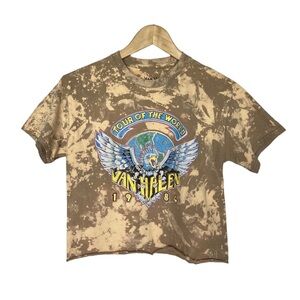 Van Halen NWOT‎ Acid Wash Graphic Tee